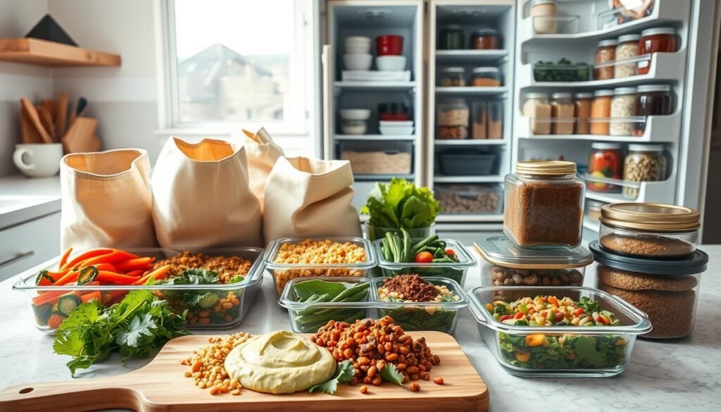 vegan meal prep